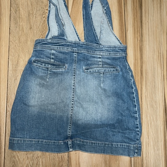 Free people denim dress skirt - Picture 4 of 5